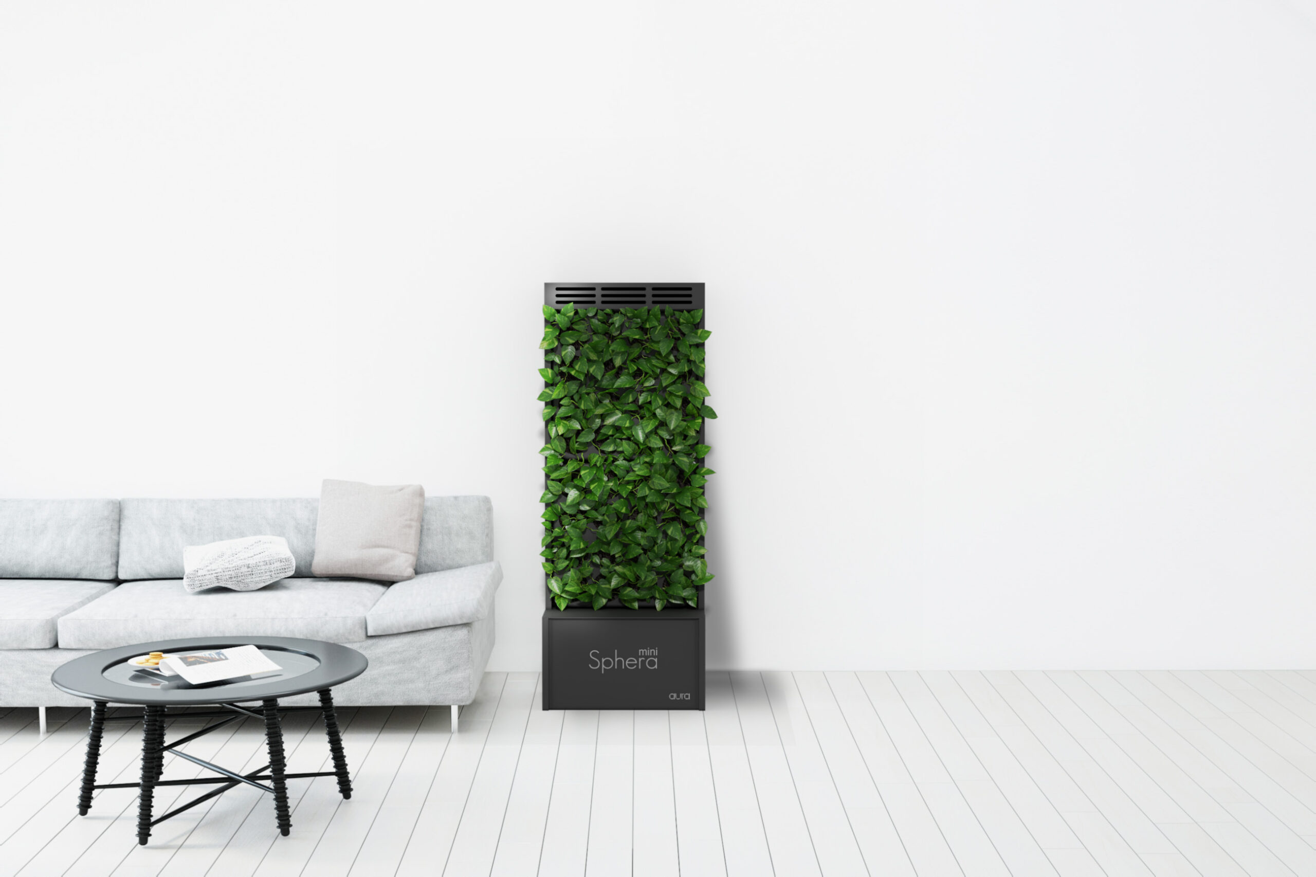 parete verde, purificatore d'aria sostenibile per la casa